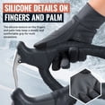 thumbnail image 5 of OZERO Mens Winter Thermal Gloves Touch Screen Glove Water Resistant Windproof Warm for Driving Cycling Running, 5 of 8