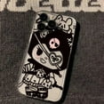 thumbnail image 3 of Cartoon Sanrio Kuromi Kitty Dark Lolita Style Phone Case for Iphone 14 14Pro 14Promax 13 12 11 X Xs Transparent Anti Drop Soft, 3 of 9