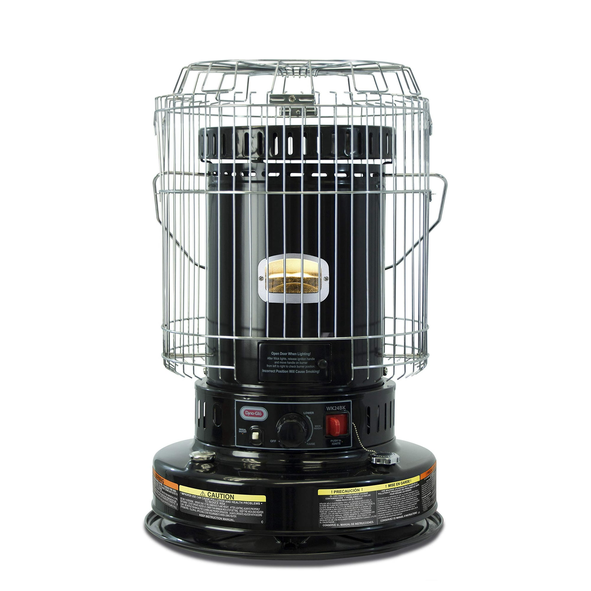 Dyna-Glo WK24BK 23,800 BTU Indoor Kerosene Convection Heater, Black |  Walmart Canada