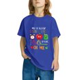 thumbnail image 4 of Fiudx Camiseta para Niños, Suave Mezcla de Poliéster y Elastano, Cuello Redondo, Manga Corta, Cómoda, Uso Diario Informal, Niño/Niña, Estilo Lavado a Mano., 4 of 6