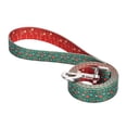 thumbnail image 1 of TIELUTT Christmas Pet Dog Leash 150cm Long Buckle Snowflake Snowman Candy Print Cute Dog No Leash for Large Dogs Soft Dog Leash Medium Dog Leash Set Rhinestones Leash Dog Retractable Leash Small Dog, 1 of 3