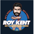 thumbnail image 2 of Ted Lasso Roy Kent Bobble Head Crew Neck Short Sleeve Navy Men's T-shirt-Medium, 2 of 3