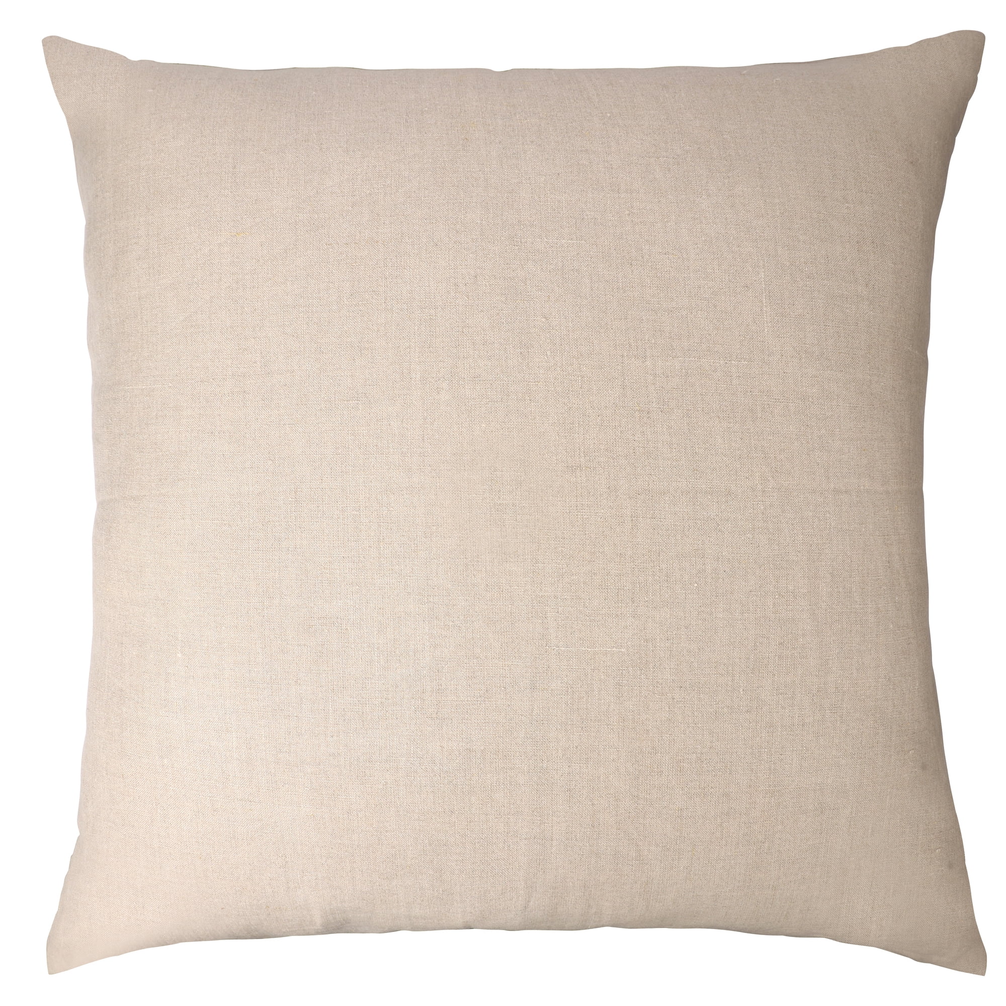 Harlow Hill Tara White/Beige Geometric 24" x 24" Silk Adult Decorative Feather Filled Pillow