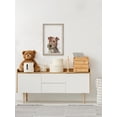 thumbnail image 3 of Parvez Taj Cute Brown Dog Framed Wall Art, 3 of 6