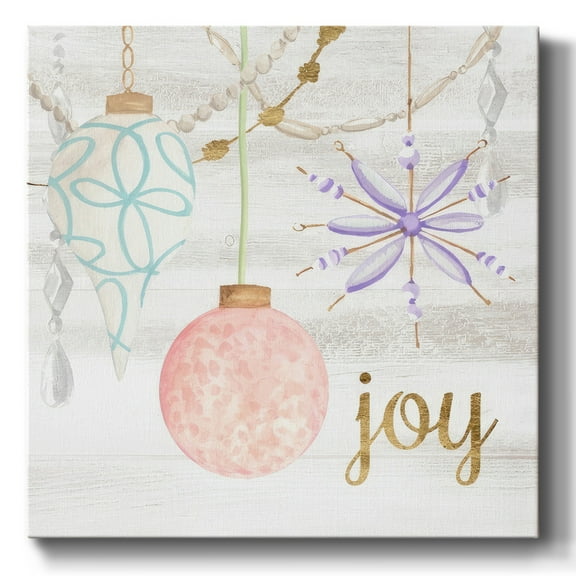 Elegant Ornaments II- Gallery Wrapped Canvas