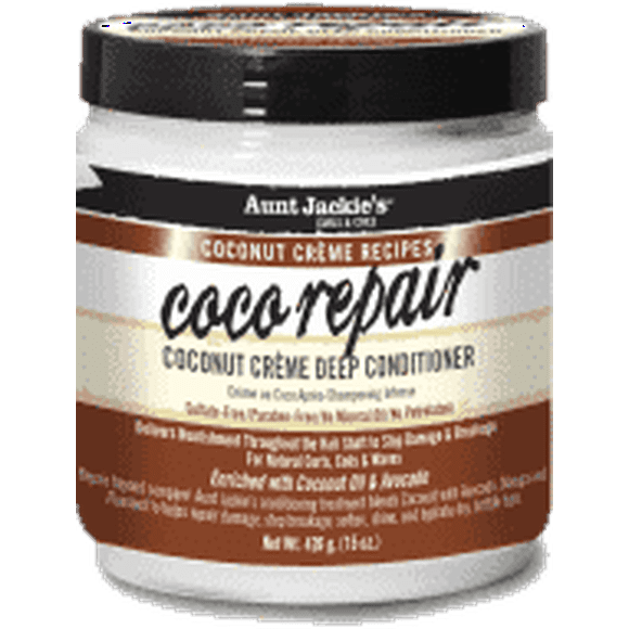 Aunt Jackie's Coconut Coco Repair Crème Revitalisant en Profondeur