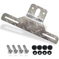 thumbnail image 1 of CUITING 2 Pack Trailer License Plate Bracket Holders- Aluminum Car Tag Frame for Truck/RVs/Boats  Universal License Plate Light Mounting Kit with Screw Caps  Silver, 1 of 7