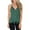 Green, variant on Njoeus Women's Knot Front Button Up Tank Tops Spaghetti Strap Sleeveless Shirts Casual Blouse Summer V-Neck Camisole Tops S-XXL