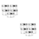 thumbnail image 2 of Monstrate 10 piezas de tarros de comida con tapas de aluminio, aperitivos, dulces, contenedores apilables, contenedores de condimentos de granos para el 50ml 2piezas Monstrate CBP164085, 2 of 6