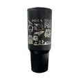 thumbnail image 1 of Termo de acero inoxidable color negro de 1.2 litros, Edgar Allan Poe, 1 of 6