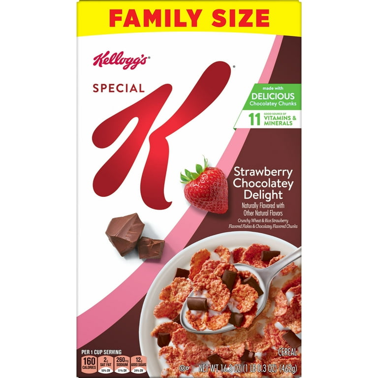 Kellogg's Special K Strawberry Chocolatey Delight Breakfast Cereal
