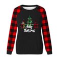 thumbnail image 4 of Enjoytime Christmas Shirts 2025 Winter Round Neck Printed Womens Long Sleeve Shirt Top Women Winter Clothing, 4 of 4