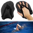 thumbnail image 2 of Eigraketly 1 par de palas de mano, pala de palma de natación, accesorio de entrenamiento antideslizante Deportes acuáticos Azul, 2 of 6