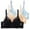 Light Blue, variant on Bras for Women, 3-Pack High Support Bra for Women Adjustable Straps Full Cup Up Bra Comfort Wireless Underwear, Push up Bra, Wireless Bras for Women, Bra Set Black 34