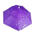 thumbnail image 2 of Worallymy Fishing Umbrella Hat Hiking Beach Camping Headwear Cap Foldable Sunscreen Shade Head Umbrella, 2 of 5