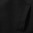 thumbnail image 5 of Guieoi Mens Coats and Jackets Winter Clearance Men's Fashion Winter Solid Color Loose Thick Warm Zipper Pocket Collar Black Black*Friday/Cyber*Monday Clearance, 5 of 9
