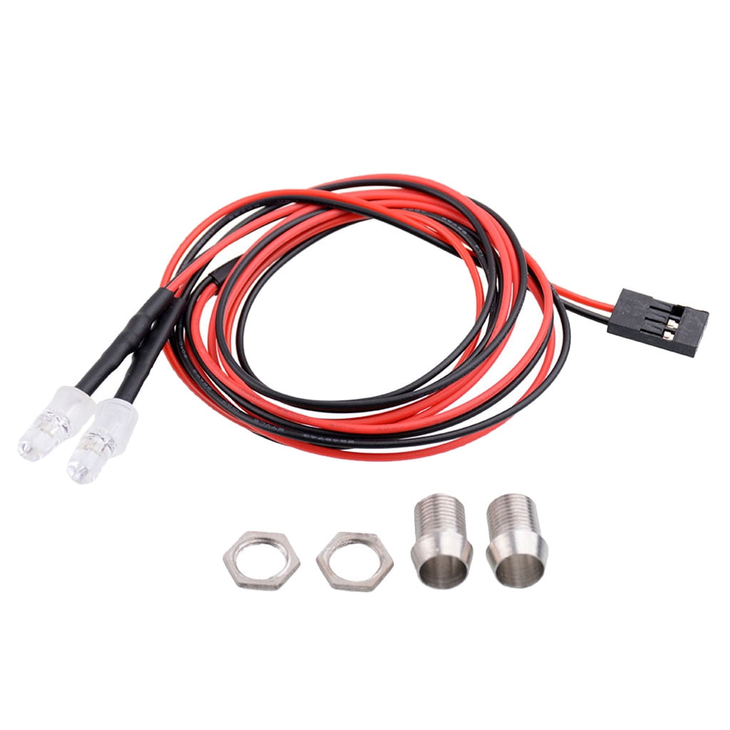 RC Model Car Red Lights LED 5mm for 1/5 1/8 1//16 RC Model Car