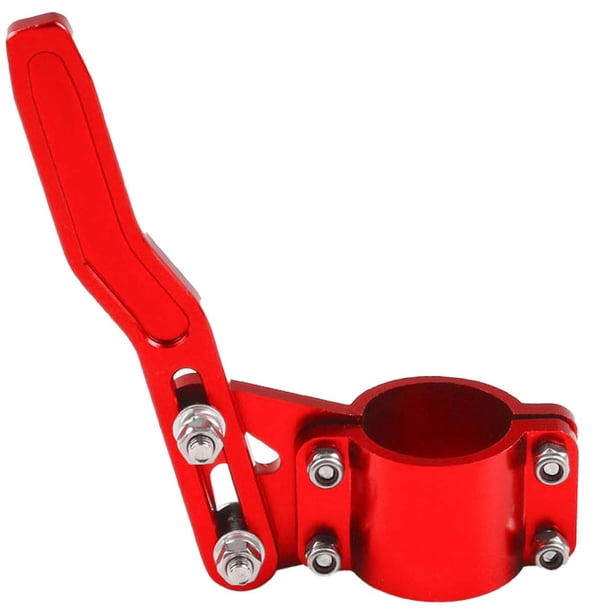 Aleación De Aluminio Ajuste De Estilo De Automóvil Volante De Alta Extensión De Barra De Giro Fácil De Usar Palanca De Señal De Giro Posición Hacia Arriba Kit Rojo Durable Scienceny VI005040-00