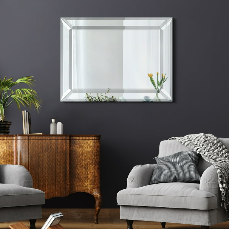 ミラー ミラーフレーム シルバー モダン 40X40 XR-3560-3030 輸入雑貨 ミラー 鏡 ミラーフレーム シルバー シンプル モダン