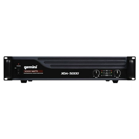 Gemini - XGA 5000W 2.0-Ch. Amplifier - Black
