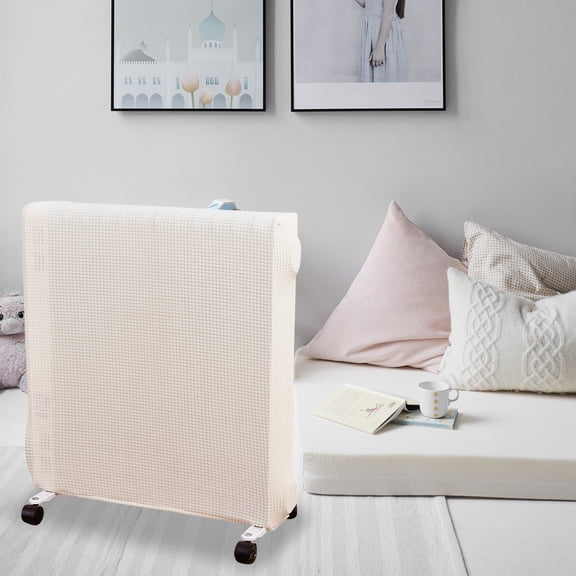 ibasenice Indoor Radiator Cover with Polyester Fabric, 1 Piece Stylish Heating Vent Protector for Home Decor