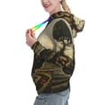 thumbnail image 2 of Kdxio Surreal Brain Tree Print Womens Oversized Hoodies Sweatshirts Hooded Pullover Tops Sweaters Casual-Large, 2 of 7