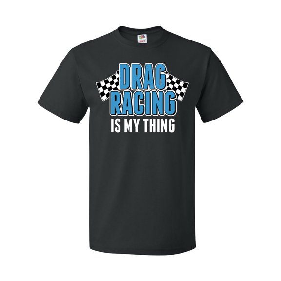 Inktastic Drag Racing is My Thing with Flags T-Shirt