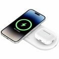 thumbnail image 3 of Belkin BoostCharge Pro 2-in-1 MagSafe-Compatible Wireless Charging Pad White, 3 of 7