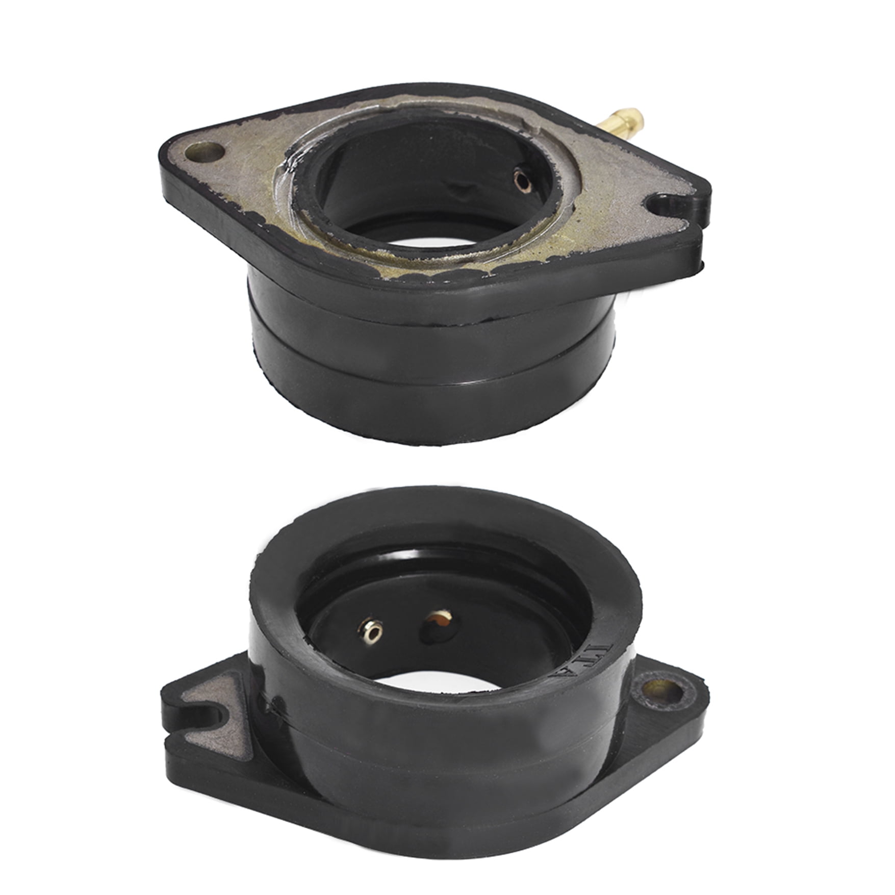 Caltric Carburetor Intake Boot Joint Set For Yamaha Virago 750 XV750 (1981-1983) & XV920R Seca