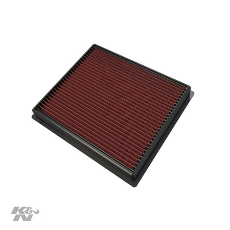 K&N Engine Air Filter: Compatible with 2014-2019 Toyota Truck and SUV V6/V8, 33-5017