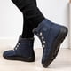 thumbnail image 1 of Nuevos zapatos de senderismo de invierno, botas de nieve cálidas para mujer, zapatos informales impermeables con cordones para mujer Wmkox8yii  ghj1631, 1 of 9