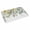 white, variant on Flowers Eucalyptus Door Mat Indoor Outdoor,Rustic Botanical Daisy Leaves Floral Non Slip Welcome Mat with Rubber Backing,Absorbent Fabric Front Door Mats Entryway Rug for Home Patio Entrance 18"x30"