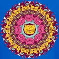 thumbnail image 3 of CafePress - Mandala Cats T Shirt - Dark T-Shirt Kids XS-XL, 3 of 4