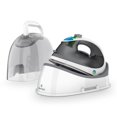 thumbnail image 1 of Steamfast SF-760 Portable Cordless Steam Iron, With Carrying Case, Non-Stick Sole Plate, White, 1 of 10