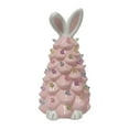 thumbnail image 2 of Conejito de Pascua iluminado, figura de conejo de Pascua con luces multicolores rosa, 2 of 9