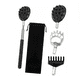 thumbnail image 1 of Manita Rascadora Extensible 3 pzs Malubero NEGRO, 1 of 5