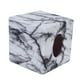thumbnail image 4 of Estante para papel higiénico BuyWeek Caja de pañuelos organizador de papel higiénico de mármol, 4 of 12