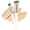 Cream, variant on Makeup Brushes Pro Foundation Brush and Concealer Brush for Any Look Luxe Hair Contour Brush for Blending Liquid,Buffing,Cream,Sculpting,Mineral Makeup