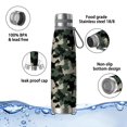 thumbnail image 4 of 29oz Insulated Water Bottle with Tea Infuser, Stainless Steel Travel Mug, Camouflage Print, 4 of 6