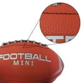 thumbnail image 4 of Magic Time Mini 6” Rubber Football, Toy Ball, Red, Kids Teen Adult, Unisex, New, 4 of 6