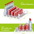 thumbnail image 4 of Organizador de bebidas IBORING para nevera con capacidad para 25 latas, 4 of 7