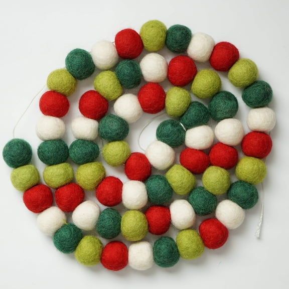 Large Ball Garland Christmas- 5ft