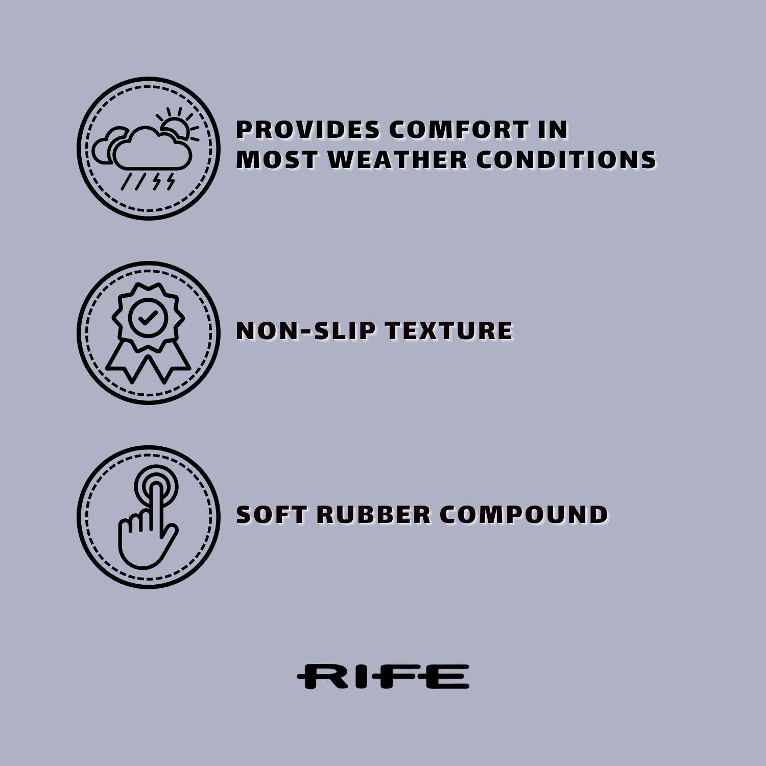 Rife RG 16 Golf Putter Grip (16 Inches Long)