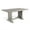 Gray, variant on Sunny Designs Bayside 60" Farmhouse Mahogany Wood Table in Marble White
