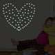 thumbnail image 3 of Pegatina de pared luminosa de 300 Uds., Pegatina en forma de estrella que brilla en la oscuridad, calcomanía creativa para pared, decoración de habitación de niños para el dormitorio del hogar, 3 of 5