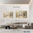 thumbnail image 3 of Elephant Stock To The Metro Wall Art - Horizontal Multi Panel Canvas - Hallway Wall Decor - Places Multi Panel - Beige And Red Decor By Julia Purinton - 65" x 42", 3 of 6