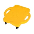 thumbnail image 2 of Patinete de equilibrio para niños, patinete plano deportivo con asa para patio de juegos, gimnasio al aire libre, actividades en el sótano Amarillo, 2 of 8