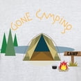 thumbnail image 3 of CafePress - Gone Camping Light T Shirt - Men's Classic Graphic T-Shirt, 3 of 4