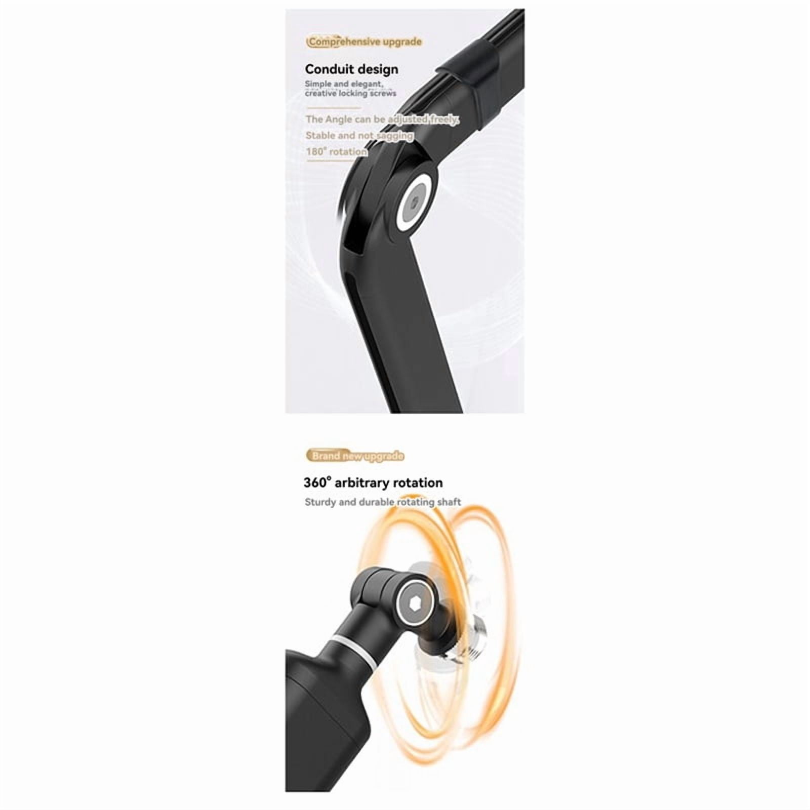 Microphone Boom Arm,360°Rotatable Mic Stand,Microphone Holder with 3/8in 5/8in Adapters,Microphone Arm with Accessories