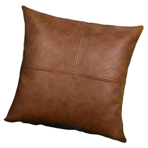 Luxury Faux Throw Pillow Cover for Bedroom Living Room 17.7x17.7in